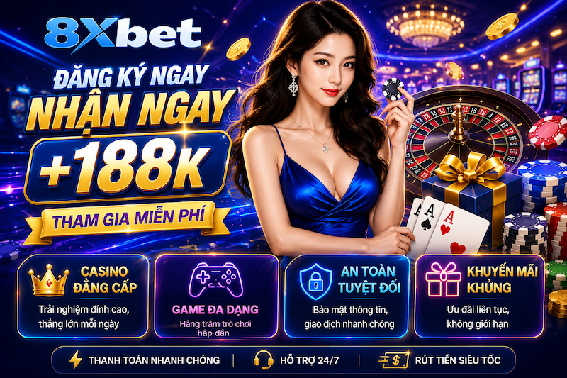 Casino 8XBET – Sảnh Live Casino Online Đa Trò Chơi Cho Hội Viên Việt