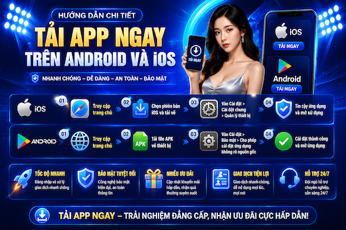 Hướng dẫn tải app 8XBET trên Android và iOS, cài đặt nhanh và an toàn